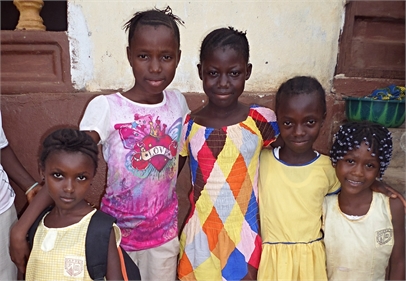Girls from Sierra Leone