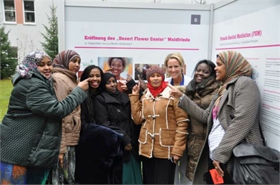 Women of the DFC self-support-group Berlin