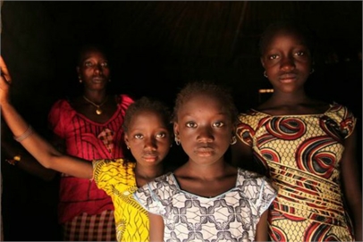Frauen aus Nigeria